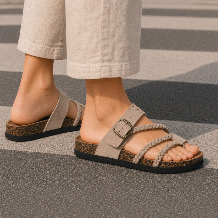 Chianti Braided Sandals