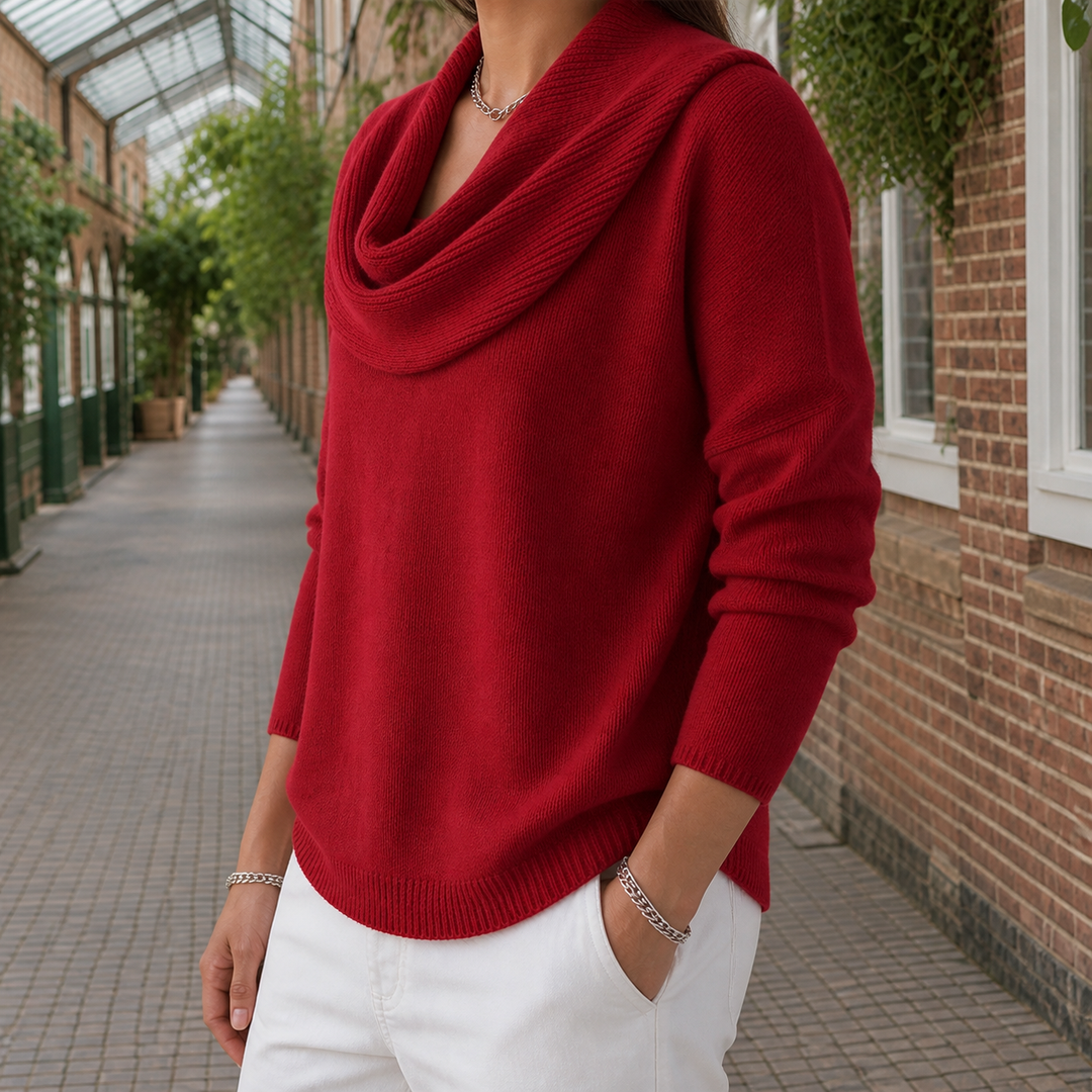 Alec Cowl Neck Sweater