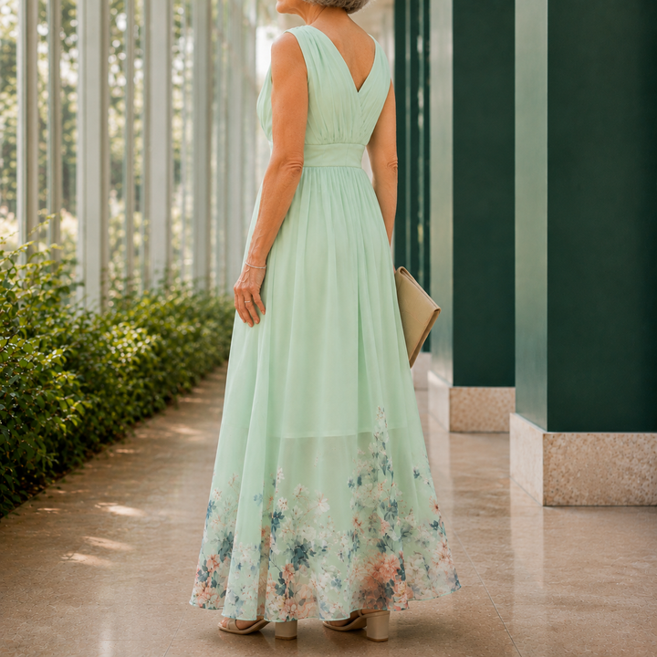 Fleur-Faye Floral Maxi Dress