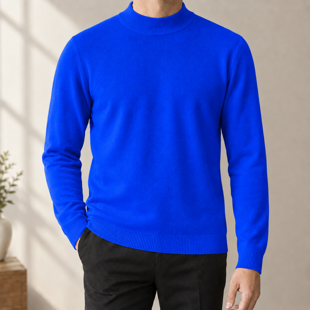 Alphonse Mock Neck Sweater