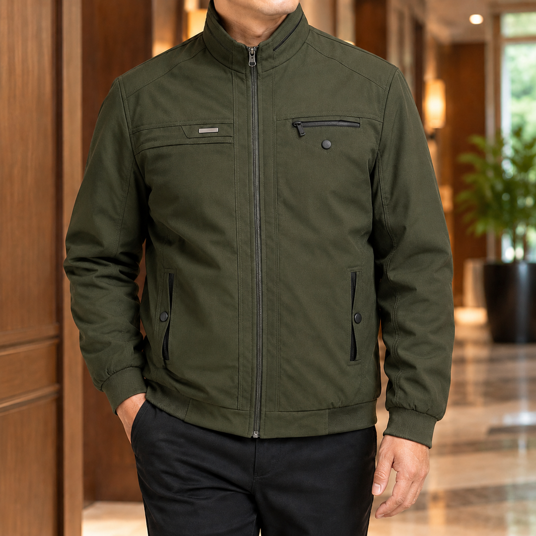 Hubert Stand Collar Jacket