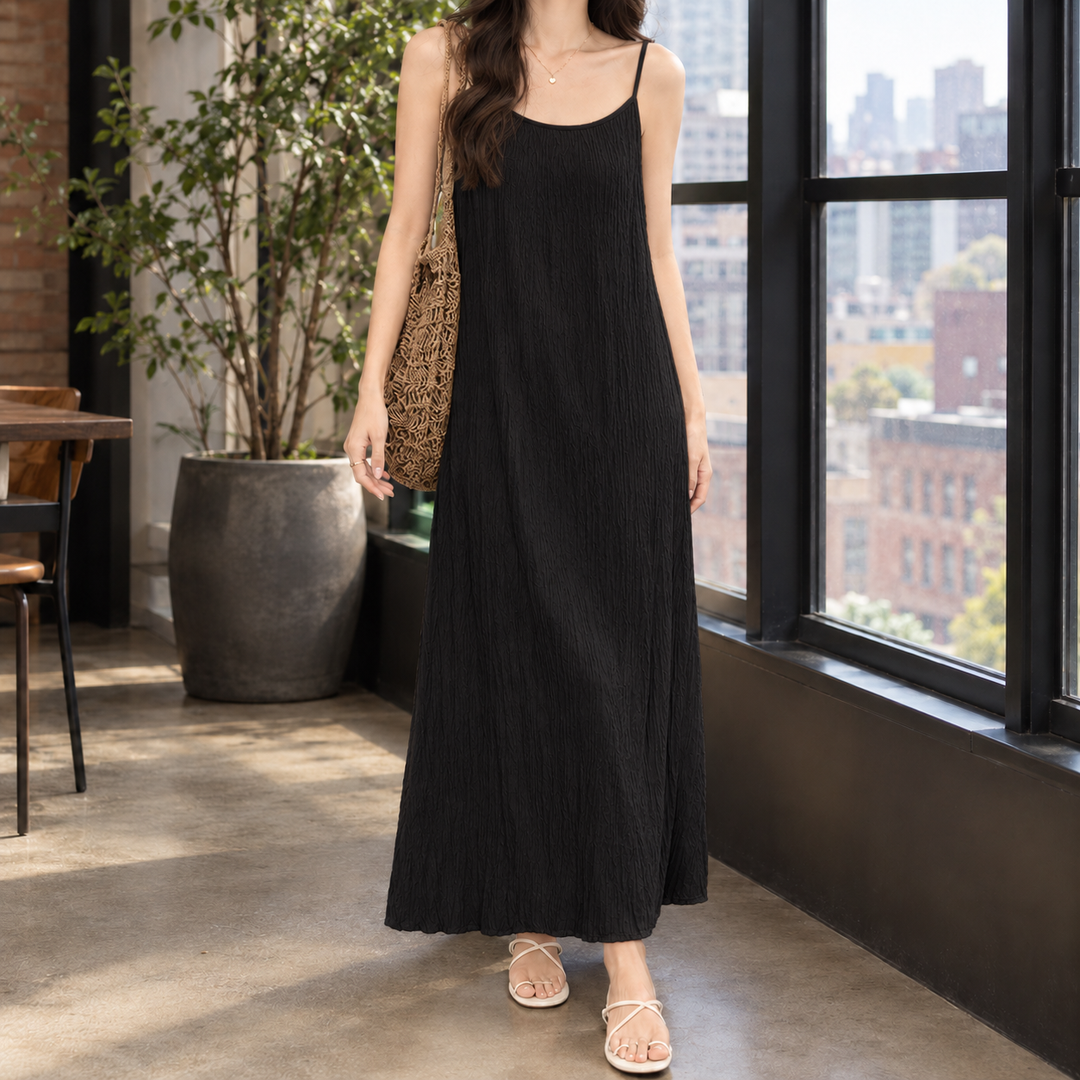 Bronwen Pleated Maxi Dress