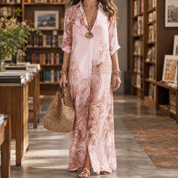 Heloise Printed Maxi Dress
