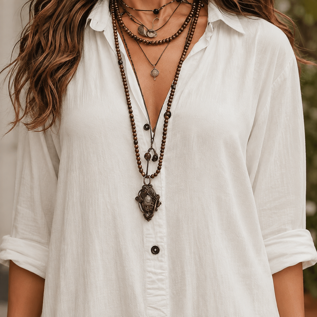 Marcella Maxi Shirt Dress
