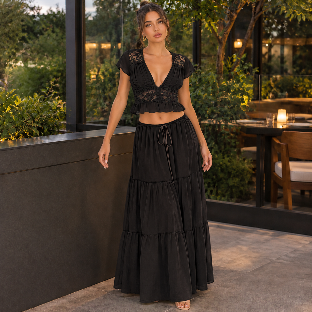 Marguerite-Eve Lace Set