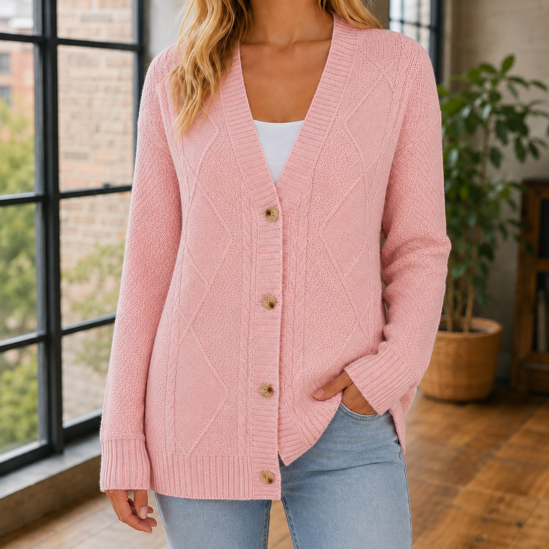 Evelina-Rae Cable Knit Sweater