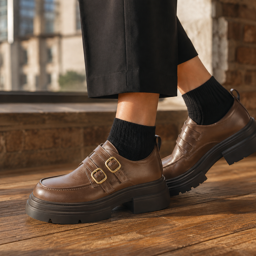 Fornari Double Monk Shoes