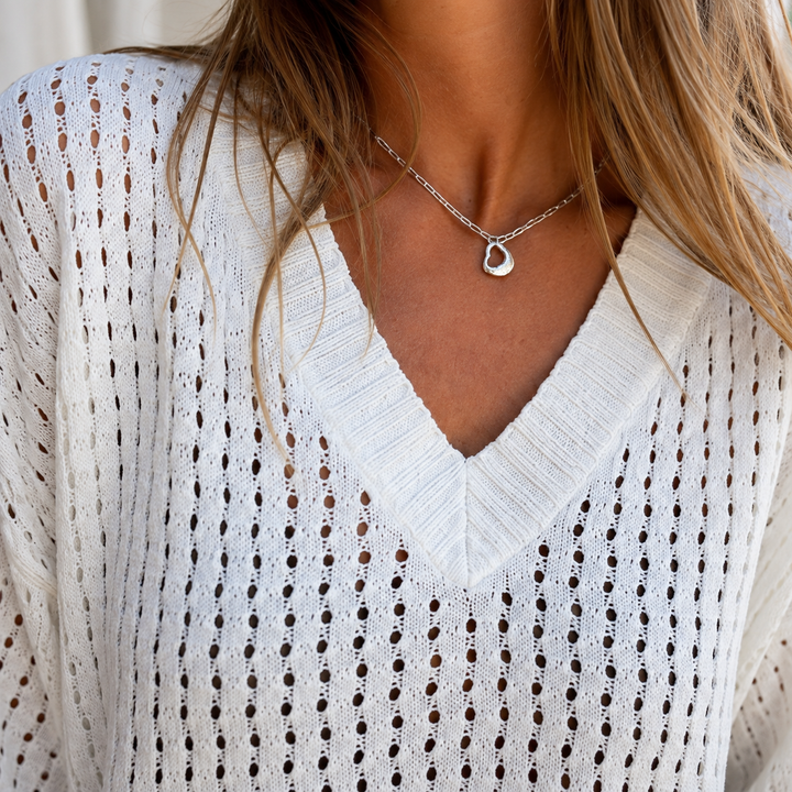 Valentina V-Neck Knit Top