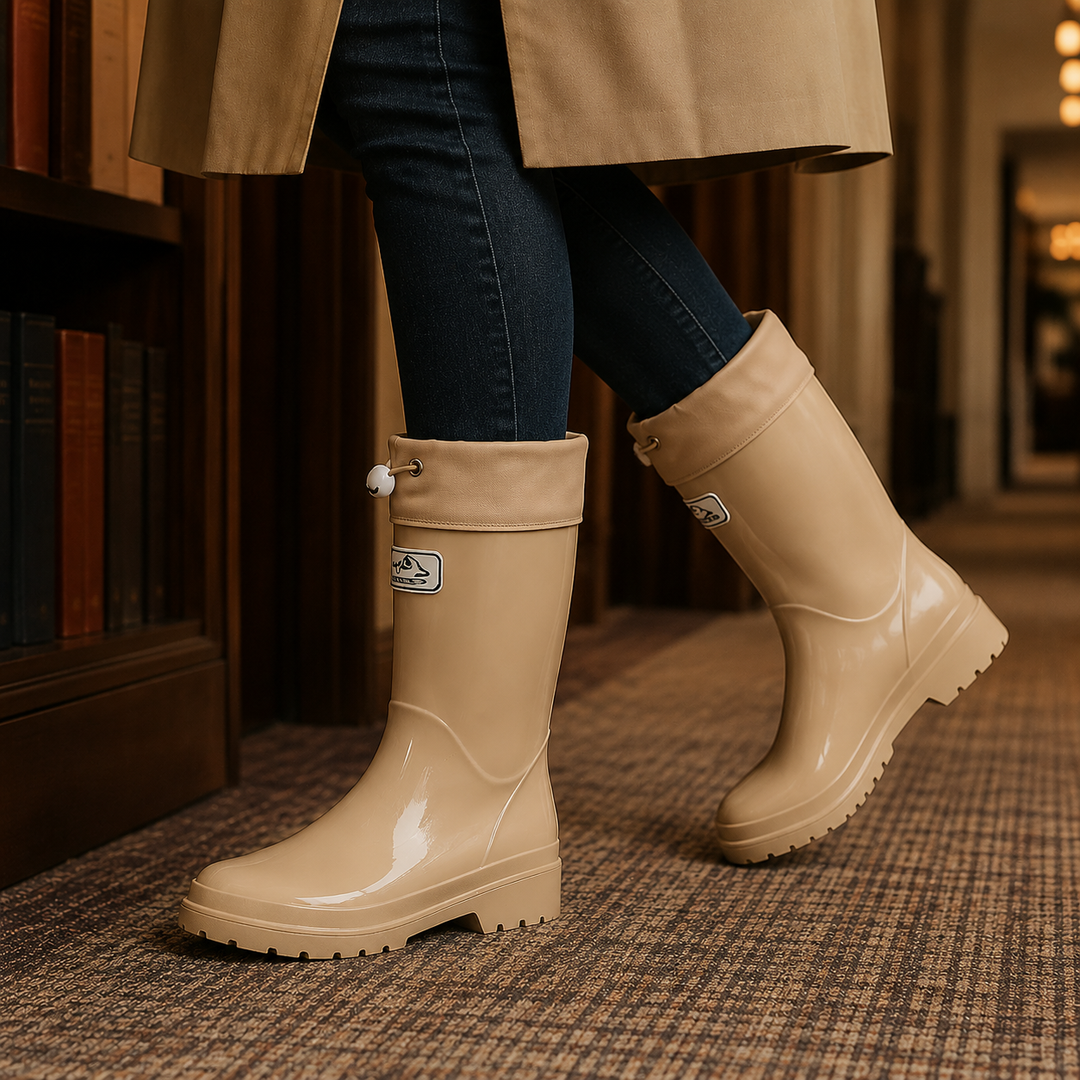 Caffaro Drawstring Rain Boots