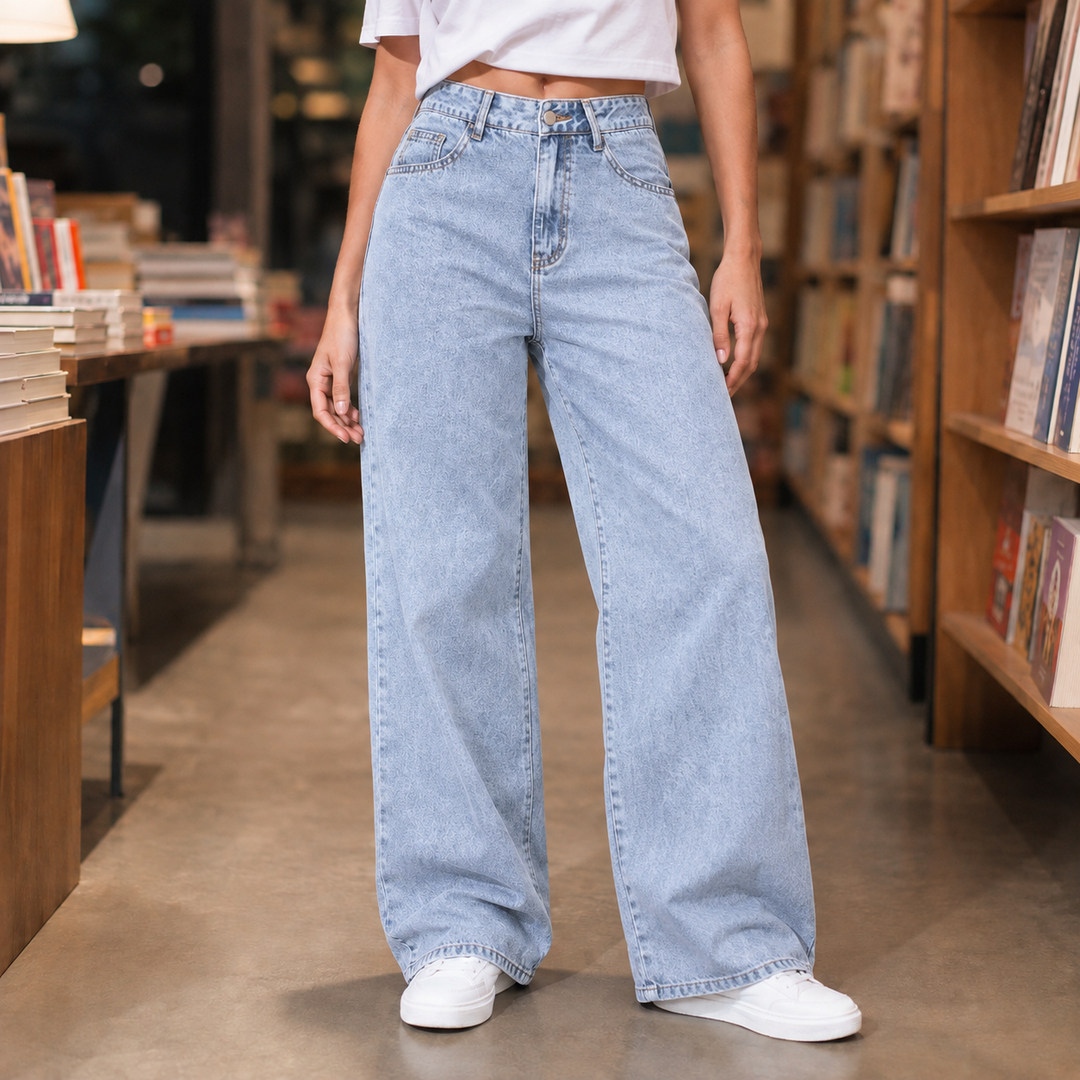Charlize Wide Leg Jeans