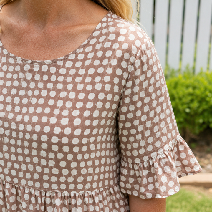 Hazel Tiered Midi Dress