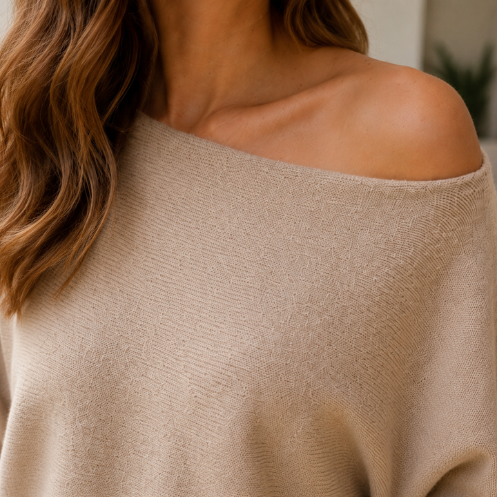 Astrid-Rose Asymmetric Sweater