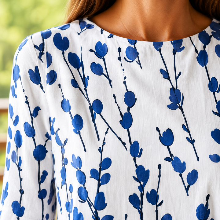 Eva Floral Midi Dress