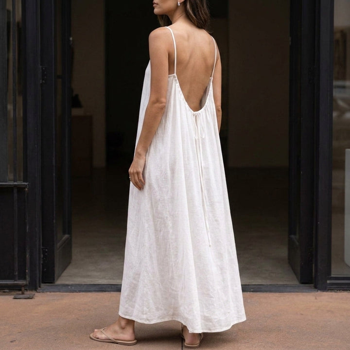 Romy Backless Maxi Dress