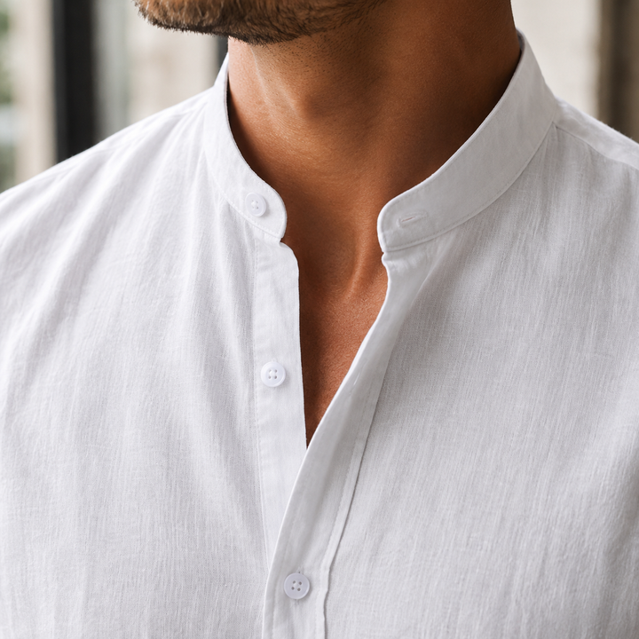 Giles Stand Collar Shirt