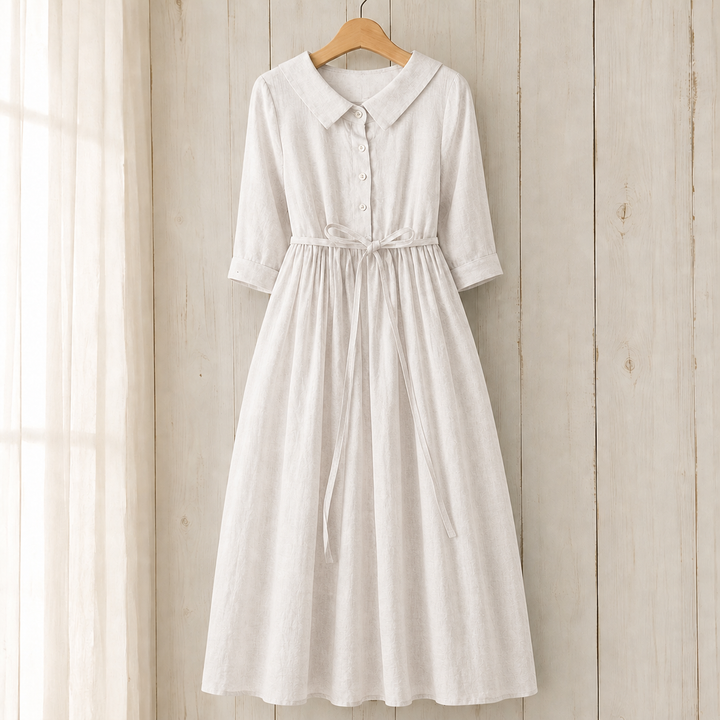 Simone-Grace Tie Waist Dress