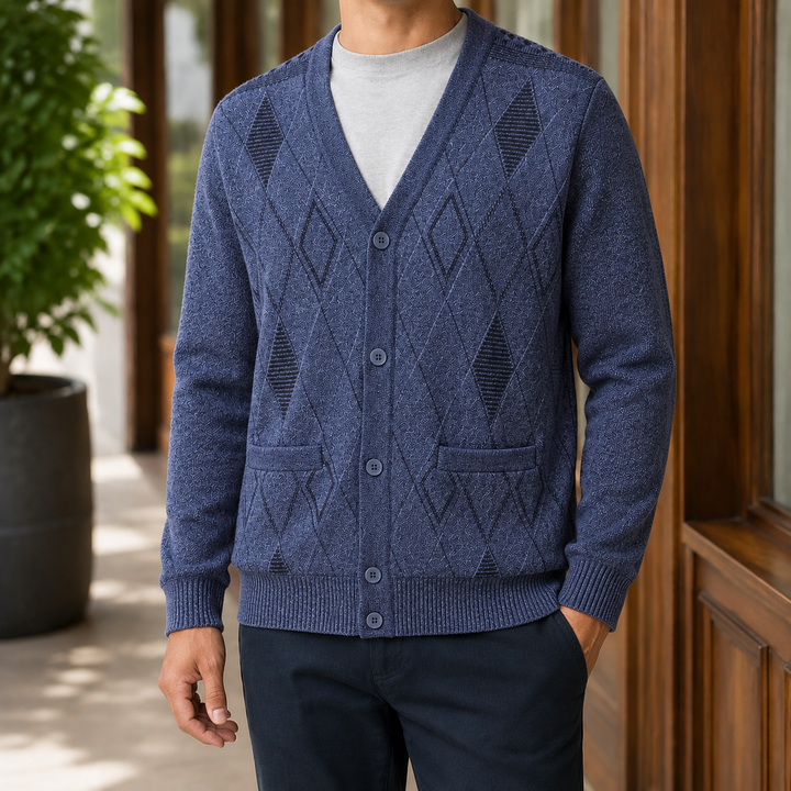 Lambert Argyle Sweater