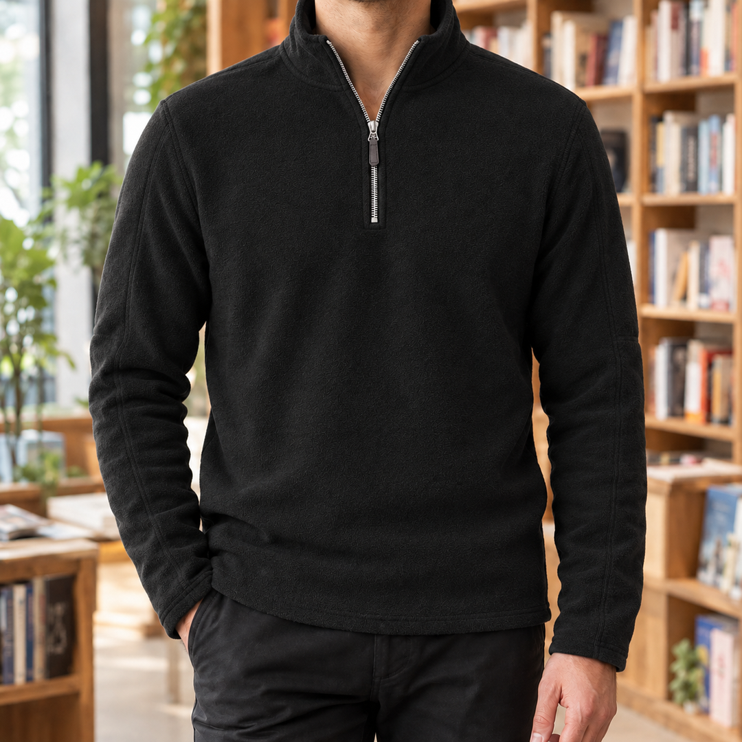 Boniface Quarter-Zip Top