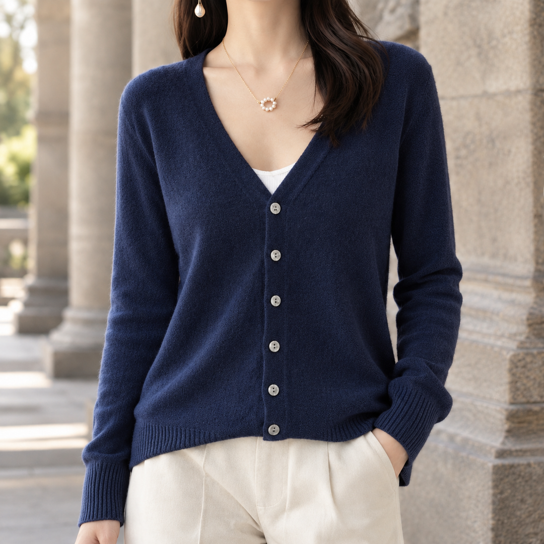 Ghislaine V-Neck Cardigan