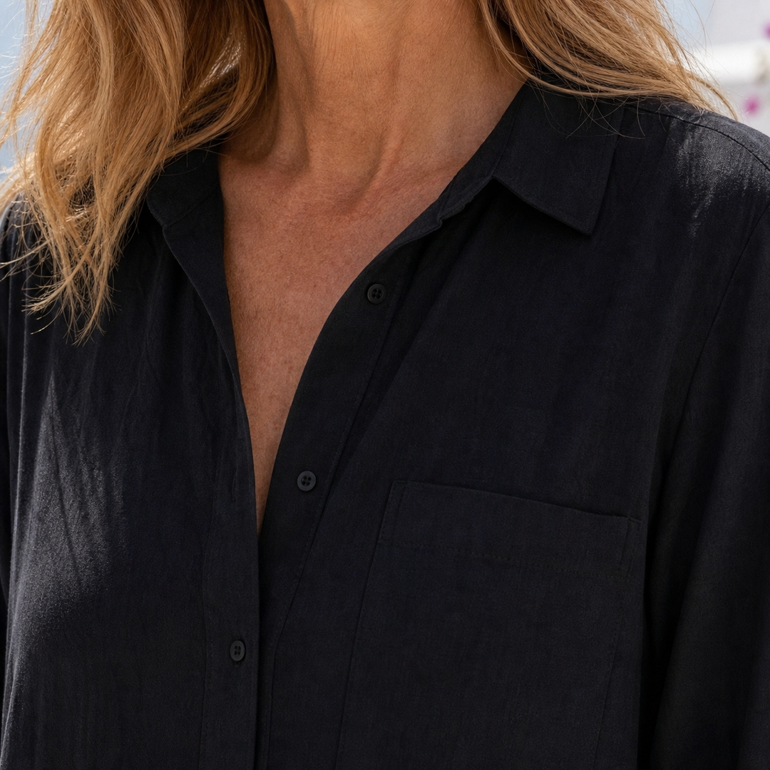 Gabriella Buttoned Shirt Dress