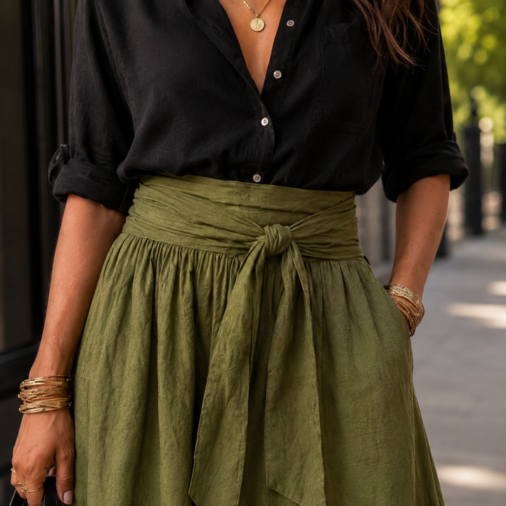 Alessia Tie Waist Set