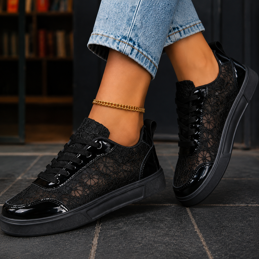 Piras Floral Lace Sneakers