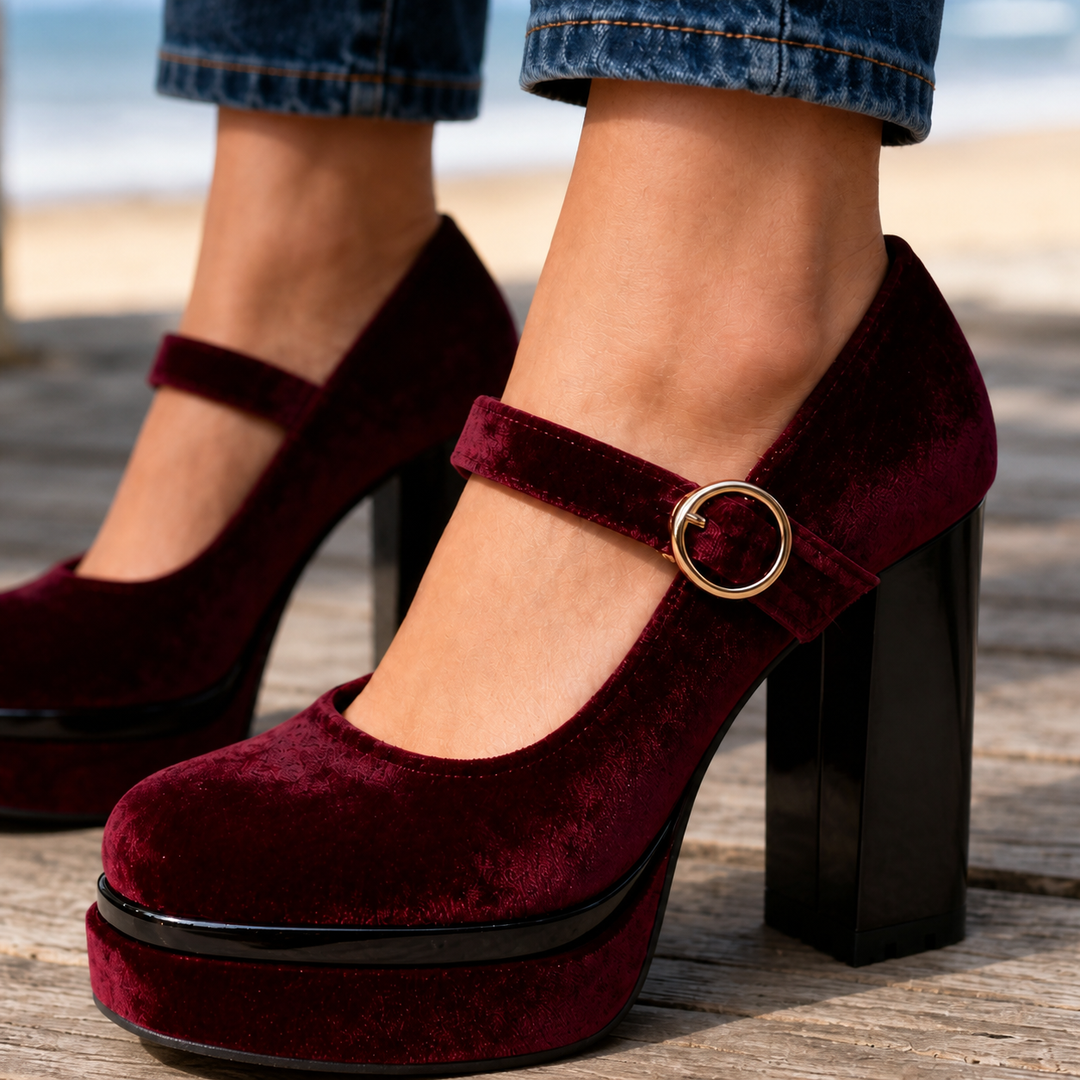 Gori Mary Jane Heels