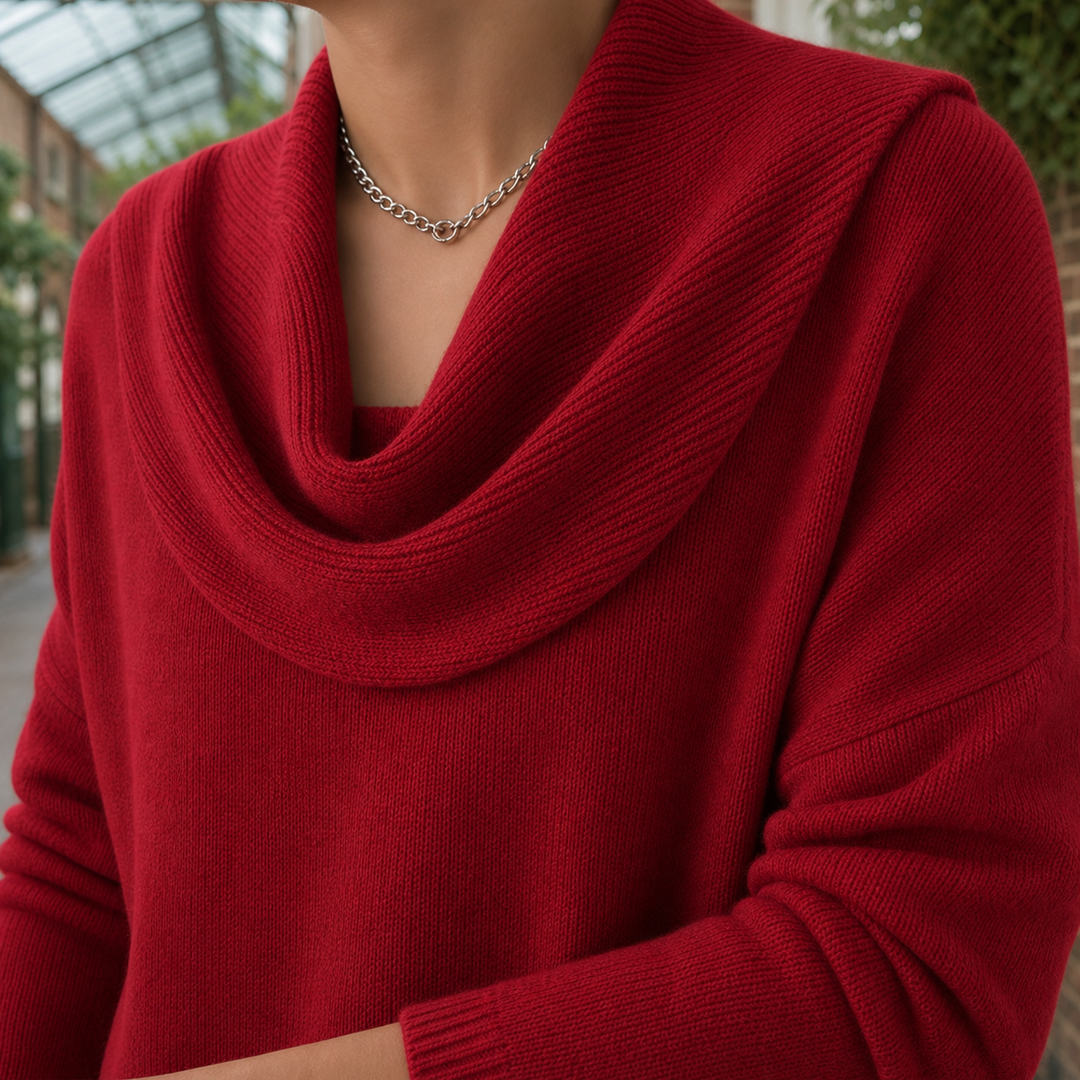 Alec Cowl Neck Sweater
