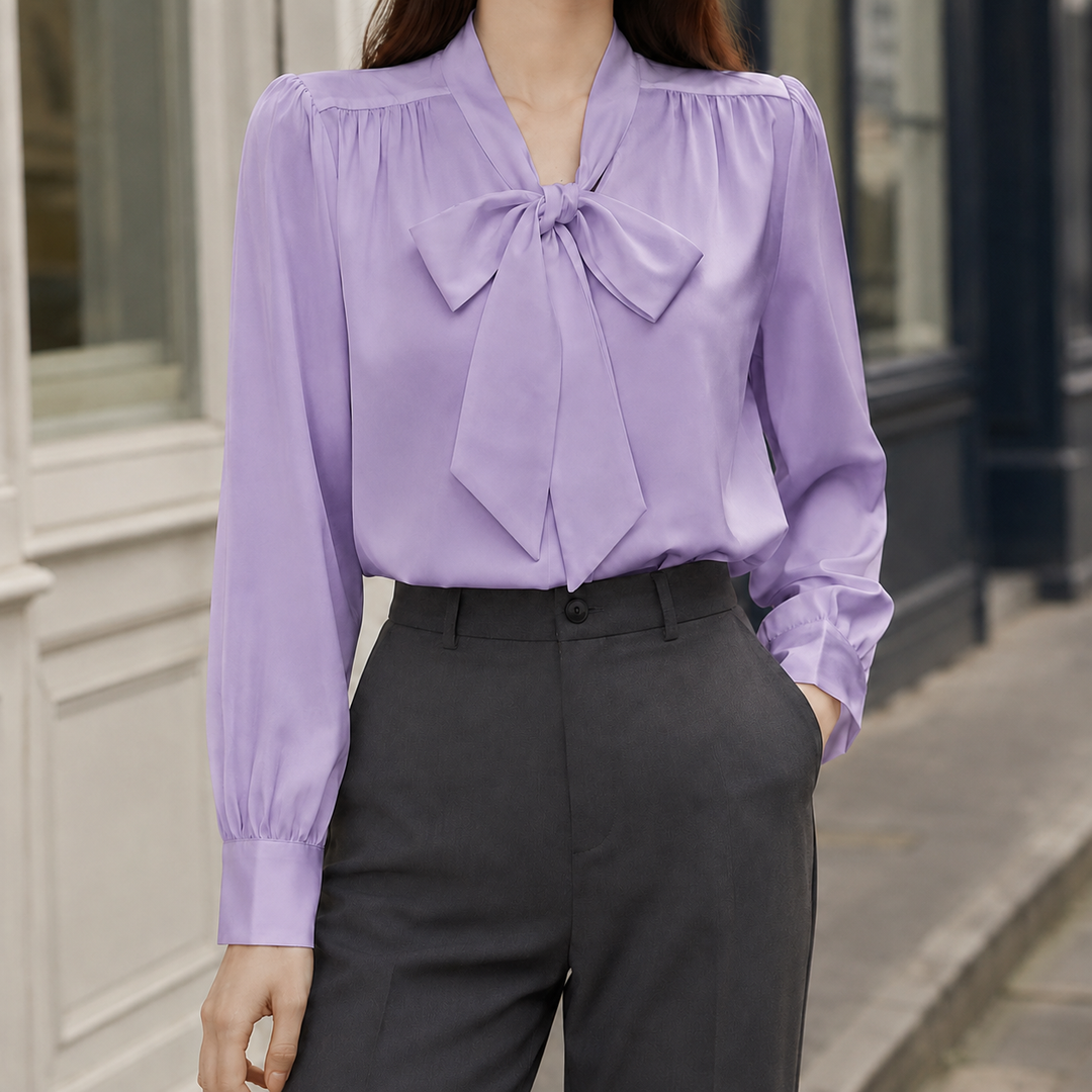 Ariane Bow Blouse