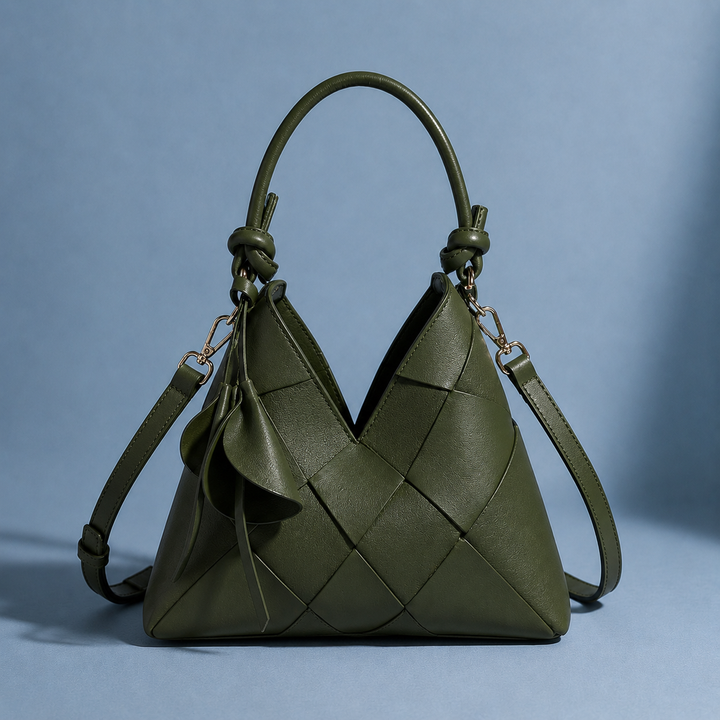 Benedetti Woven Shoulder Bag