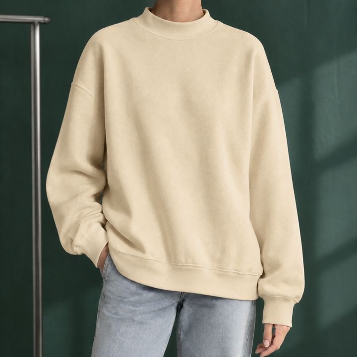 Ancelin Mock Neck Sweater