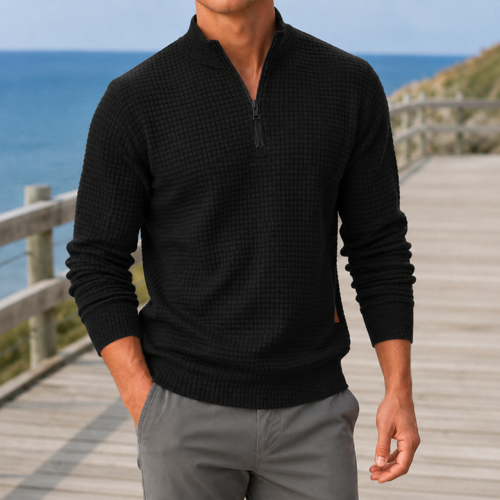 Stefan Mock Neck Sweater