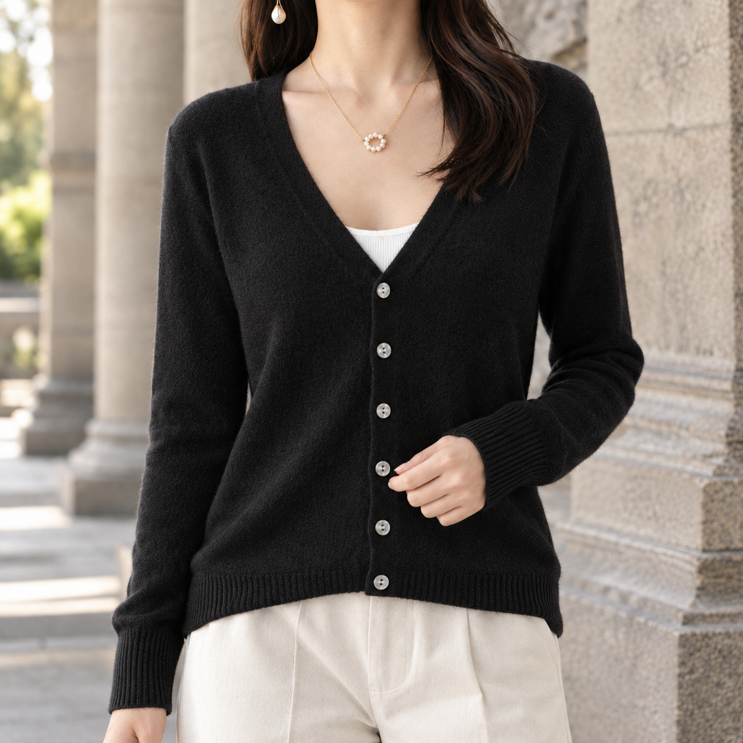 Ghislaine V-Neck Cardigan