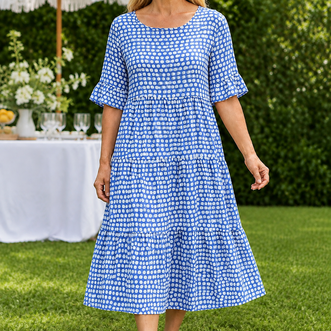 Hazel Tiered Midi Dress