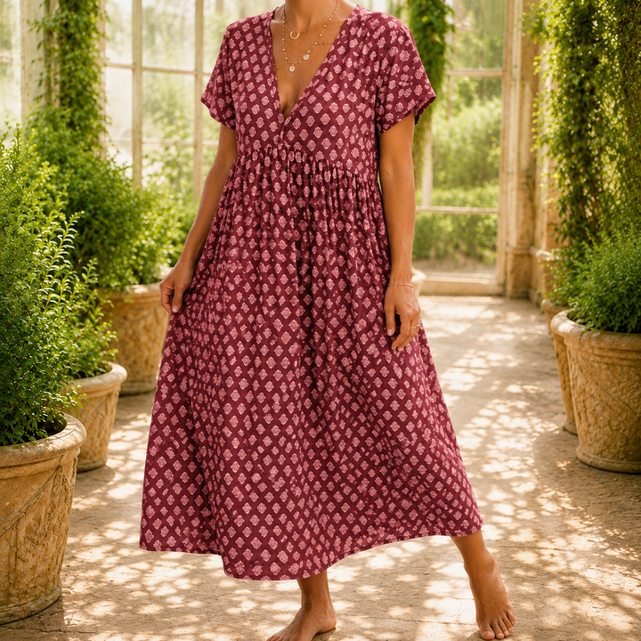 Sabina-Claire Printed Dress