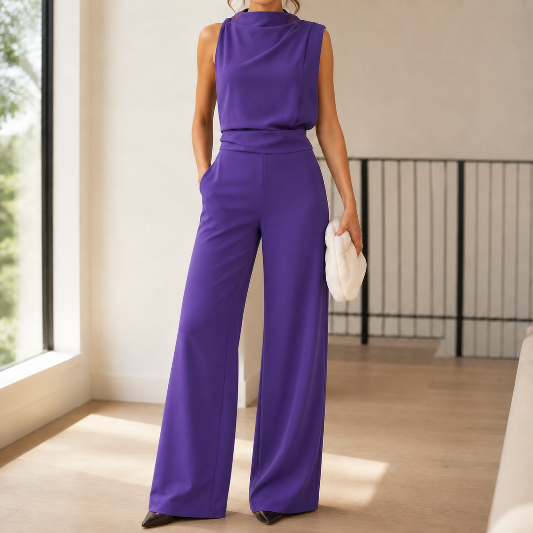 Dahlia-Louise Wide-Leg Jumpsuit