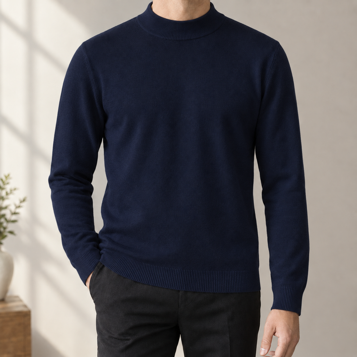 Alphonse Mock Neck Sweater