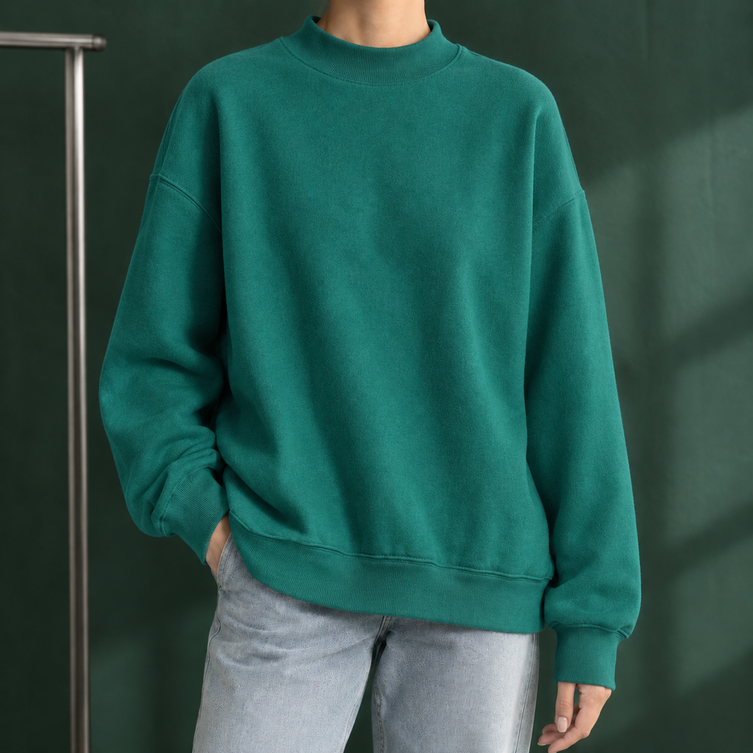 Ancelin Mock Neck Sweater