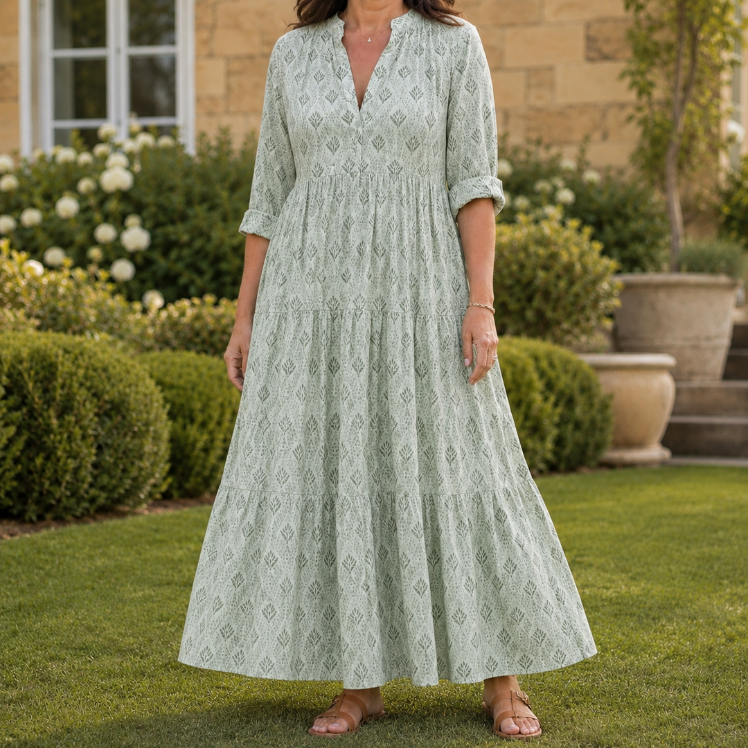 Honora Tiered Maxi Dress