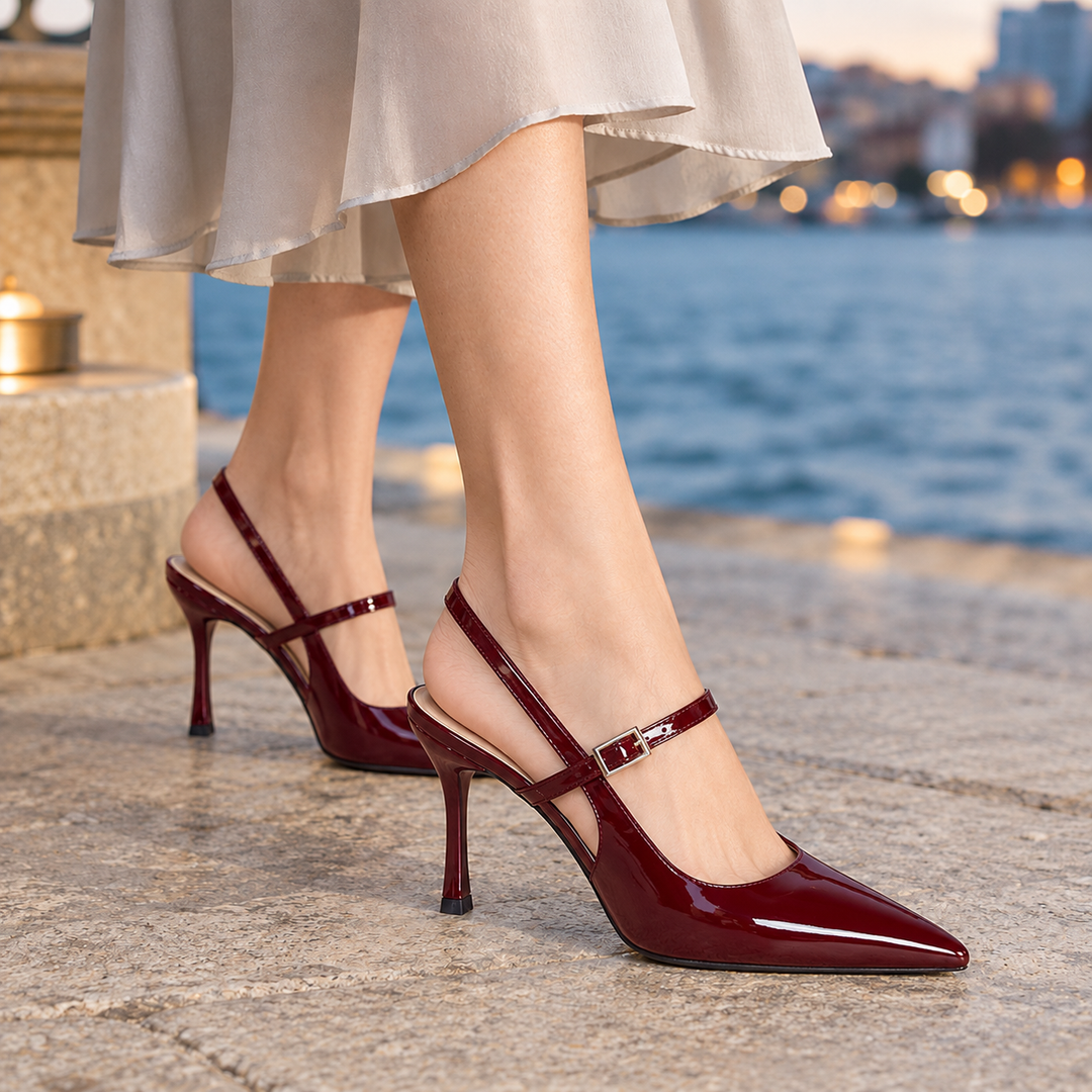 Marinelli Slingback Heels