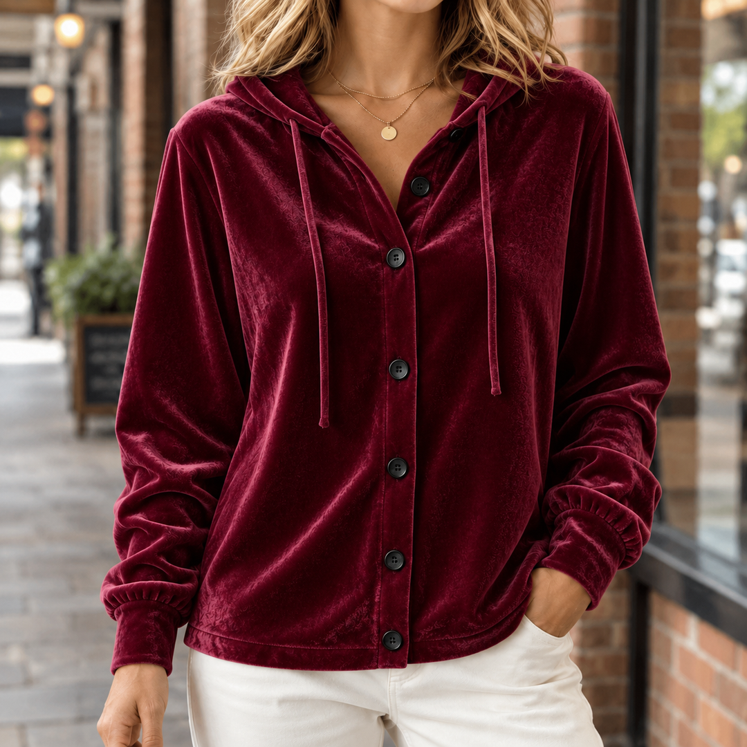 Ottilia Velvet Overshirt