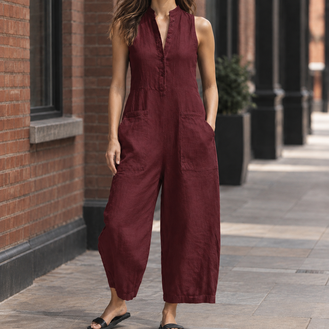 Melisande Barrel Leg Jumpsuit