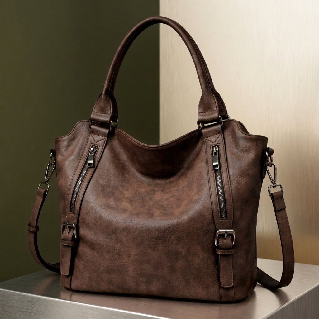 Valencia Buckled Tote