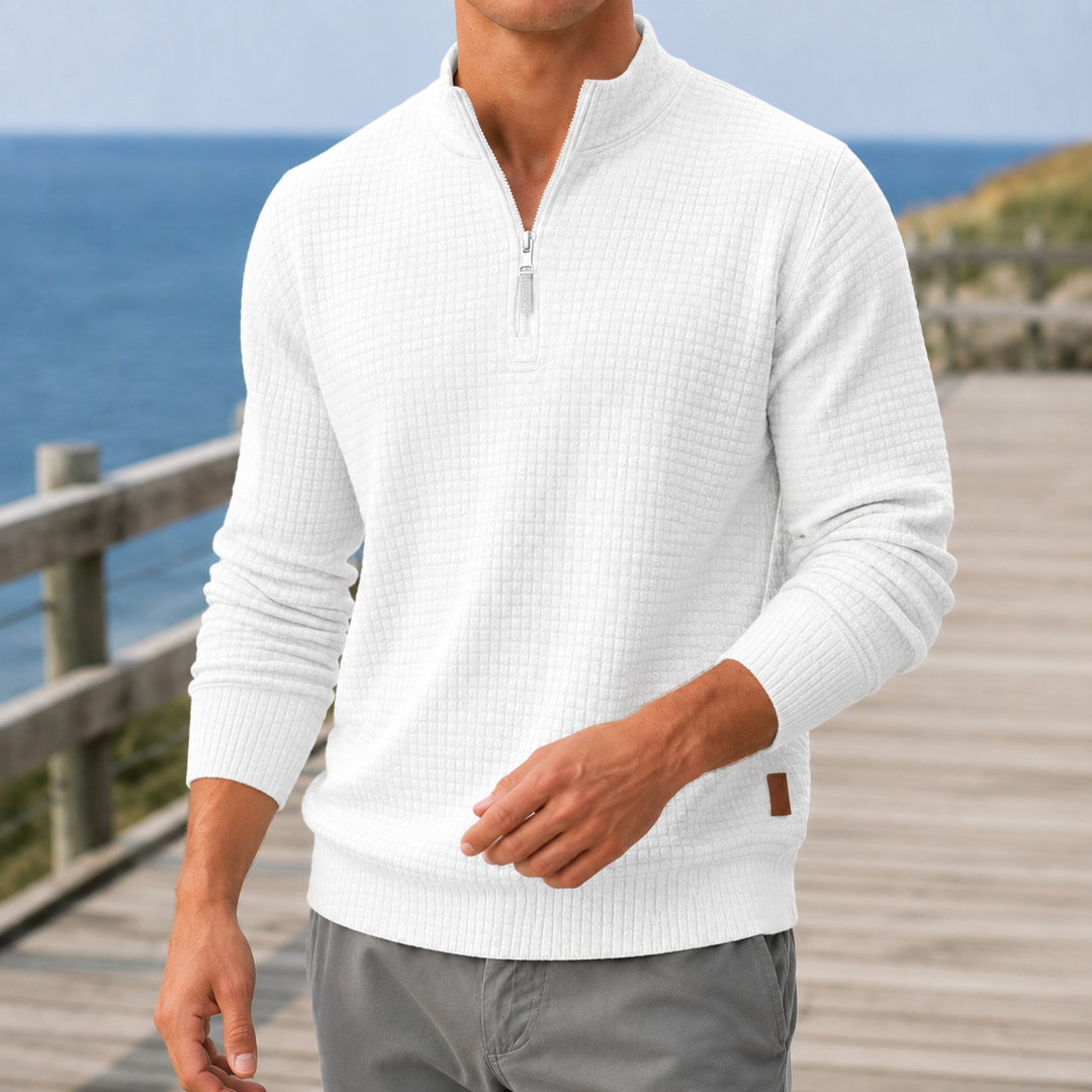 Stefan Mock Neck Sweater