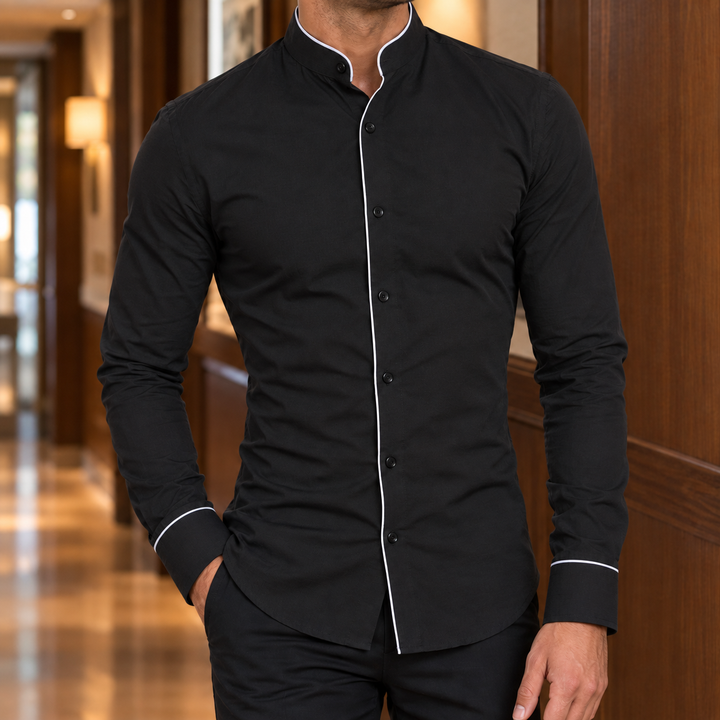Zephyrin Band Collar Shirt
