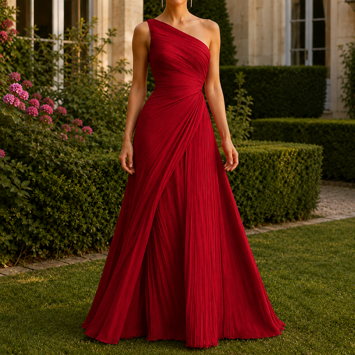Leonie-Mae One-Shoulder Dress