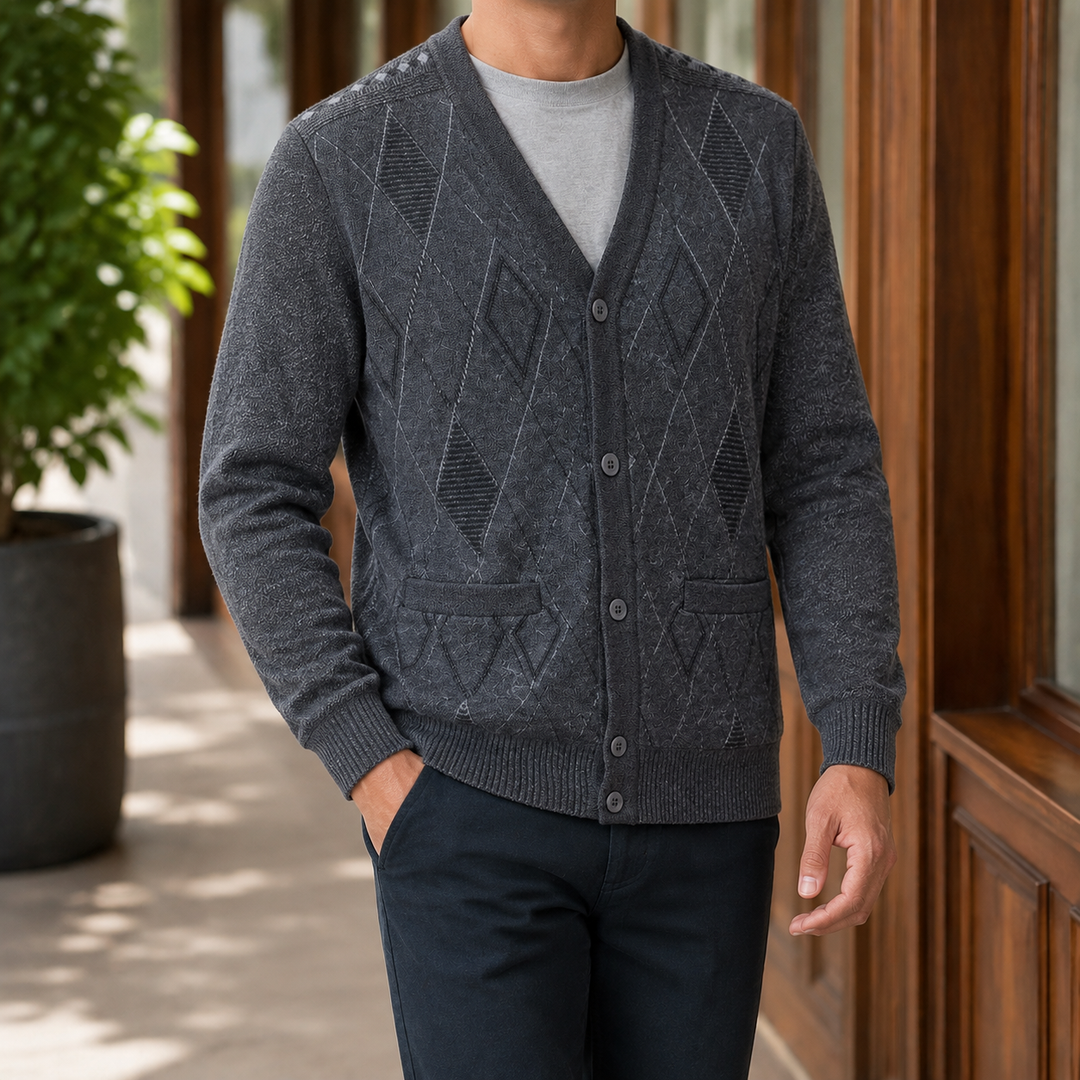 Lambert Argyle Sweater