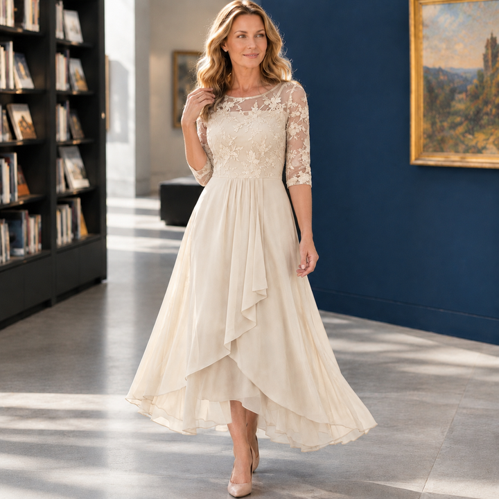 Mireille-Eve Asymmetric Dress