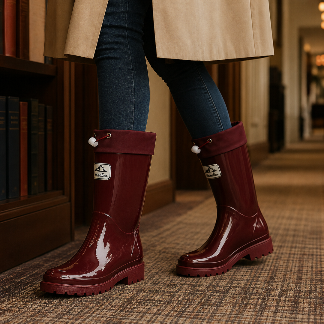 Caffaro Drawstring Rain Boots