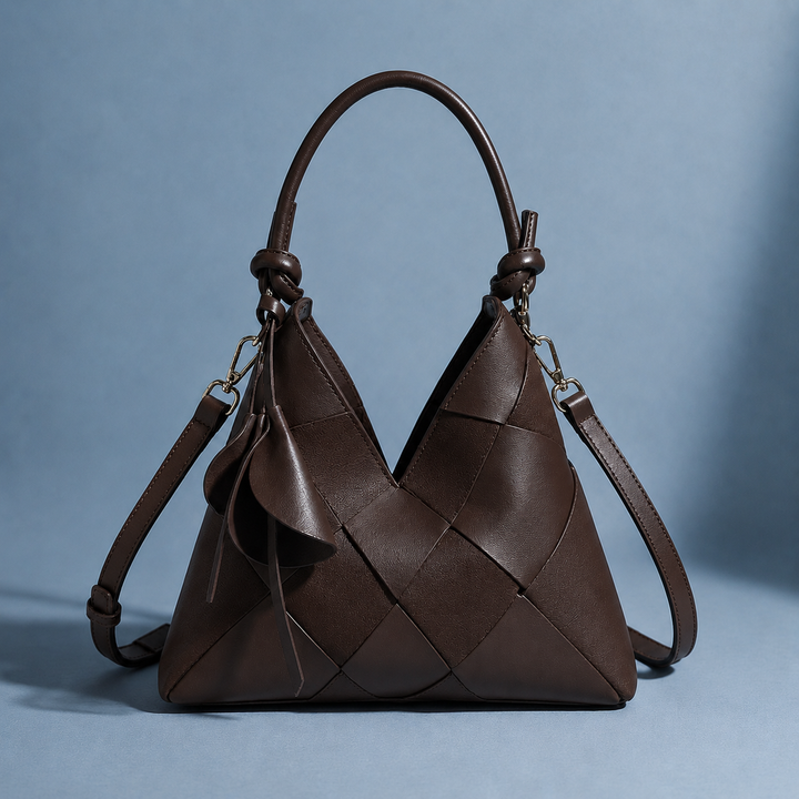 Benedetti Woven Shoulder Bag